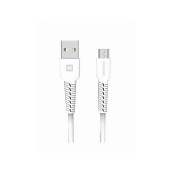 SWISSTEN kabel USB/microUSB, 2A, 1m, bijeli