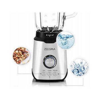 ZEEGMA blender Grand Vitamine, 1600W, staklena čaša 1,75L, mlinac za kavu