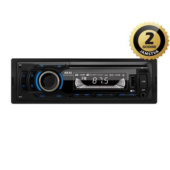 AKAI auto radio, FM, BT, HandsFree, SD, USB, 4x25W, ISO CA016A-9008U