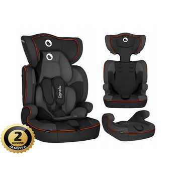 Lionelo autosjedalica Levi ONE SPORTY, 9-36Kg, crna