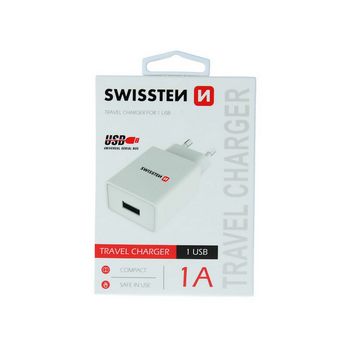 SWISSTEN punjač GaN 1x USB-C 45W POWER DELIVERY, bijeli