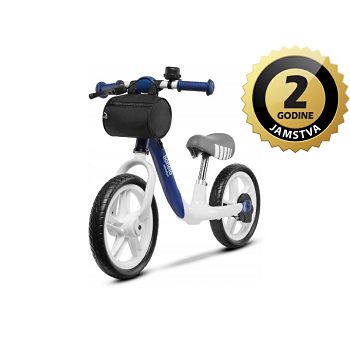 Lionelo dječji bicikl - guralica Arie 12", plavi, 5g JAMSTVA