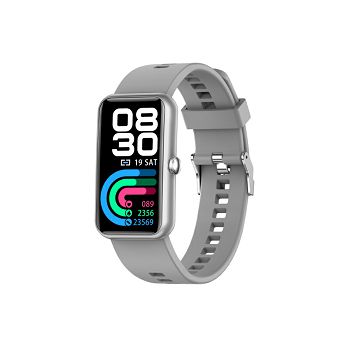 TREVI pametni sat, krvni tlak, SpO2, koraci, san, 1.4", srebrni T-FIT210SLIM