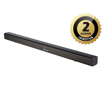 AKAI soundbar, 100W, FM, pojačalo, BT, USB, HDMI, optički ul, daljinski ASB-5L
