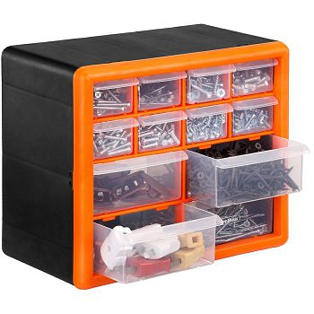 VonHaus storage organizer with 12 drawers