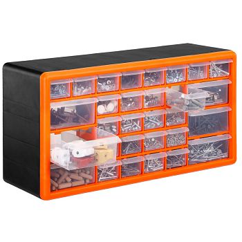 VonHaus organizer with 30 drawers