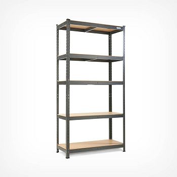 VonHaus 1.8m 5 shelf rack HAMMERITE