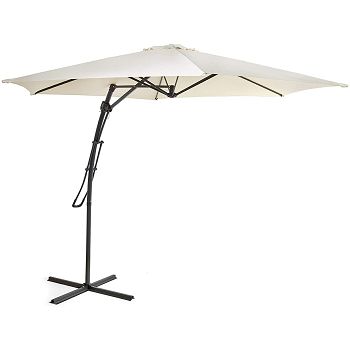 VonHaus sunshade 3m freestanding beige