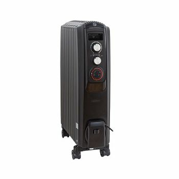 VonHaus oil radiator closed 2000W black 2500463