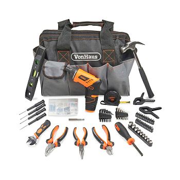 VonHaus 94 Piece Hand Tools and Screwdrivers