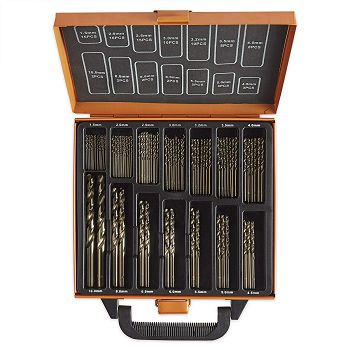 VonHaus 99 partial set of cobalt drills