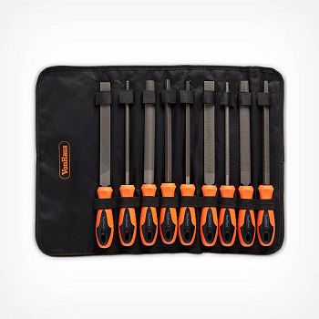 VonHaus 9-piece file and rasp set