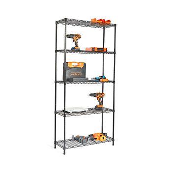 VonHaus 5-Tier Wire Shelving