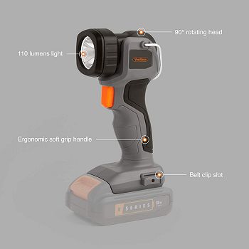 VonHaus E-Series rechargeable LED work light