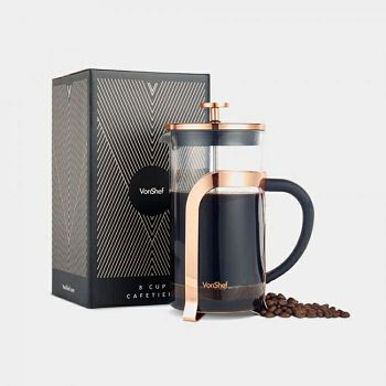 VonShef French Press copper