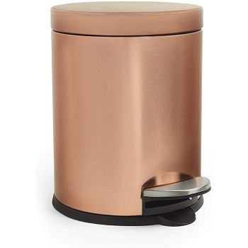 VonHaus trash can 5L rose gold