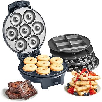 VonShef 3in1 waffle maker, donuts and brownies