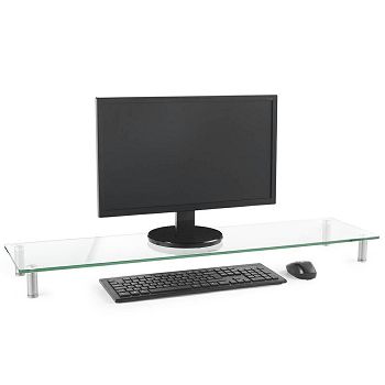 VonHaus XL glass monitor stand