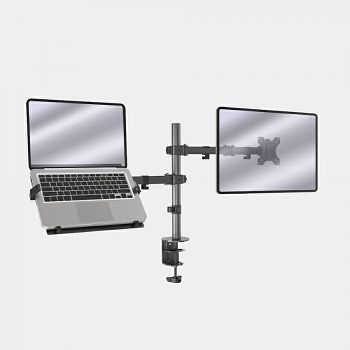 VonHaus dual desktop bracket for monitor and laptop