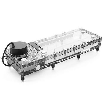 Alphacool Core Flat Reservoir 360, mit VPP-Pumpe - rechts-15488