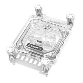 Barrow AMD CPU water cooler RGB, acrylic - white LTYK3A-04 V2 White