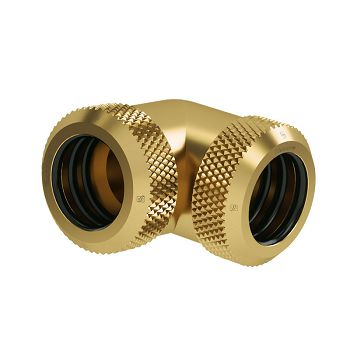 Barrow Multi-Link Adapter 90 Grad 14mm AD auf 14mm AD Hardtube - gold TWT90KNS-K14 go