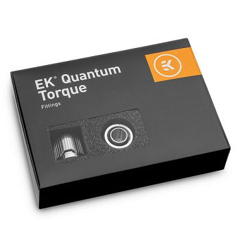 EK Water Blocks EK-Quantum Torque STC 10/13 - 6er-Pack, silber 3831109824351