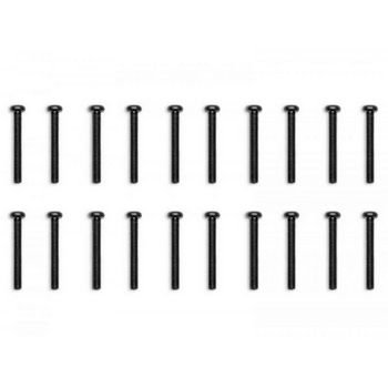 EK Water Blocks EK-Loop Phillips Head Screw Set M4 x 30 mm, 20 pieces - black 3831109897997