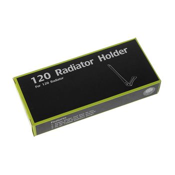 Bitspower Halterung für 120-mm-Radiatoren BP-120RADHV2-BK