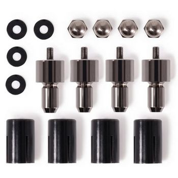 Alphacool Core Push Mounting 25 mm M3/M4/UNC 6-32 Set 4-Pack 15725