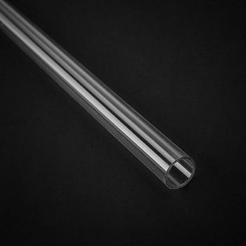 Bitspower None Chamfer PETG Link Tube 12/10mm, 50cm - transparent BP-NCPLT12-L500