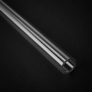 Bitspower None Chamfer PETG Link Tube 16/12mm, 100cm - transparent BP-NCPLT16-L1000