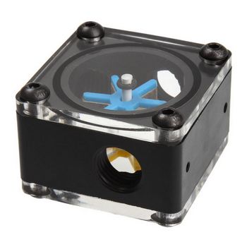 Alphacool Eisfluegel flow indicator G1/4 square - Acetal 17350