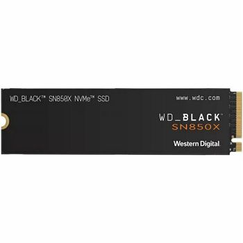 Western Digital 2 TB M.2 SSD, Black SN850X