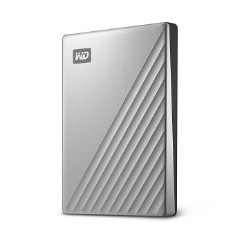 WD My Passport ULTRA 4TB USB-C 3.1, silver