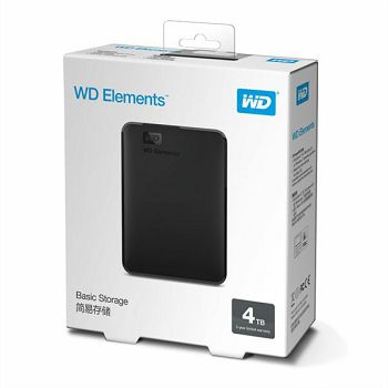 WD ELEMENTS 4TB external drive USB 3.0 2.5 "