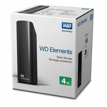 WD 4TB ELEMENTS DESKTOP, USB 3.0
