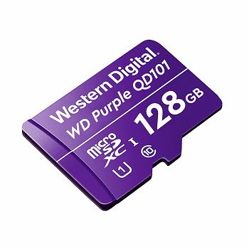 WD 128GB Purple microSD card Ultra