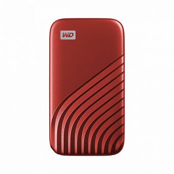 WD My Passport SSD 2TB, USB-C 3.2 red