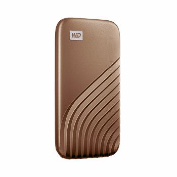 WD My Passport SSD 500GB, USB-C 3.2 gold