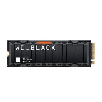 WD 1TB BLACK SN850X Gaming SSD M.2 NVMe x4 Gen4 with cooler