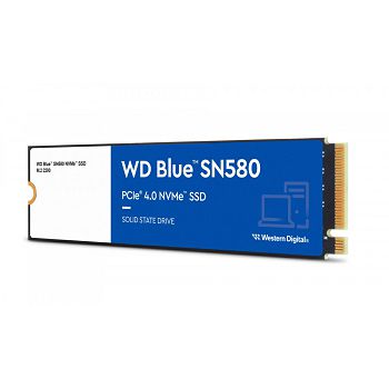 WD Blue 500GB SN580 NVMe SSD PCIe Gen4 x4