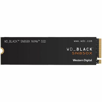 SSD WD Black SN850X 1TB M.2 2280 PCIe Gen4 x4 NVMe, Read/Write: 7300/6300 MBps, IOPS 800K/1100K, TBW: 600