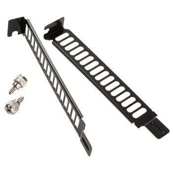 Akasa PCI slot bracket 2-pack - black AK-MX302