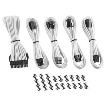 CableMod Classic ModMesh Cable Extension Kit - 8+8 Series - white CM-CAB-CKIT-N88KW-R