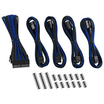 CableMod Classic ModMesh Cable Extension Kit - 8+8 Series - schwarz/blau CM-CAB-CKIT-N88KKB-R