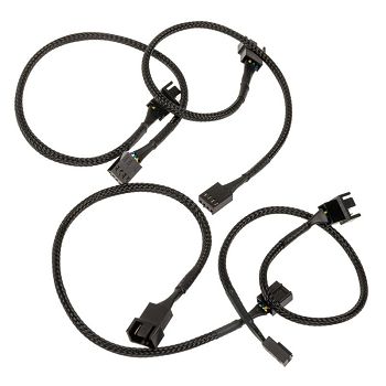 Akasa fan extension cable pack of 4 AK-CBFA01-KT04