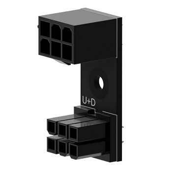 Singularity Computers  6-Pin PCIe 180 Grad Adapter U+D SC-A-PCIE6-UD