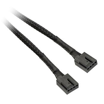 Watercool 4-Pin PWM Verlängerung Male to Male, schwarz - 90cm 60319