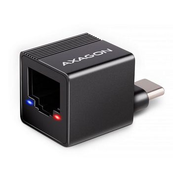 AXAGON ADE-MINIC USB-C 3.2 Gen 1 Gigabit Ethernet MINI adapter - schwarz-ADE-MINIC